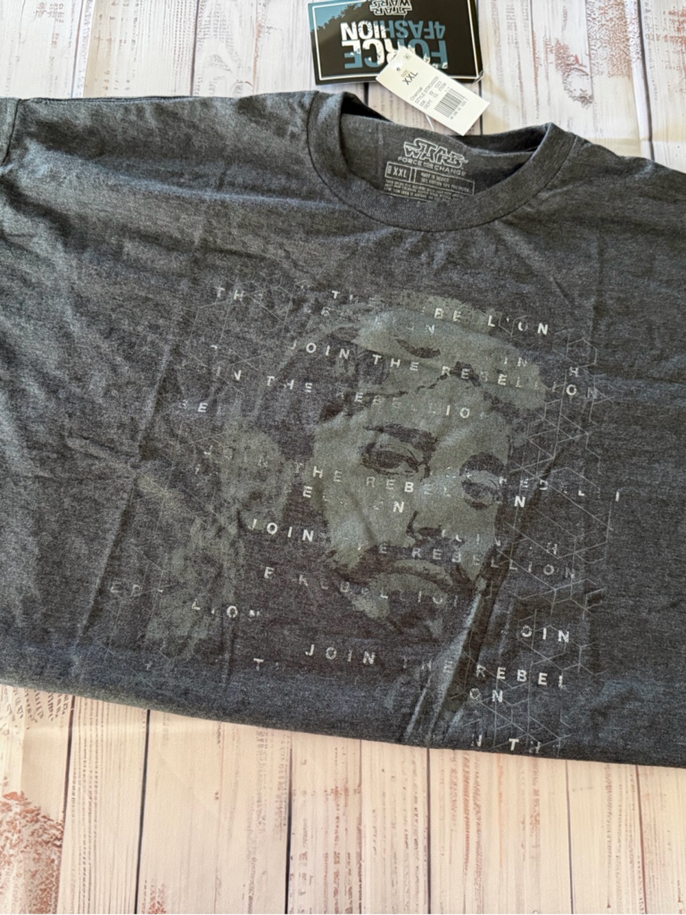 Gray Star Wars Join The Rebellion T Shirt